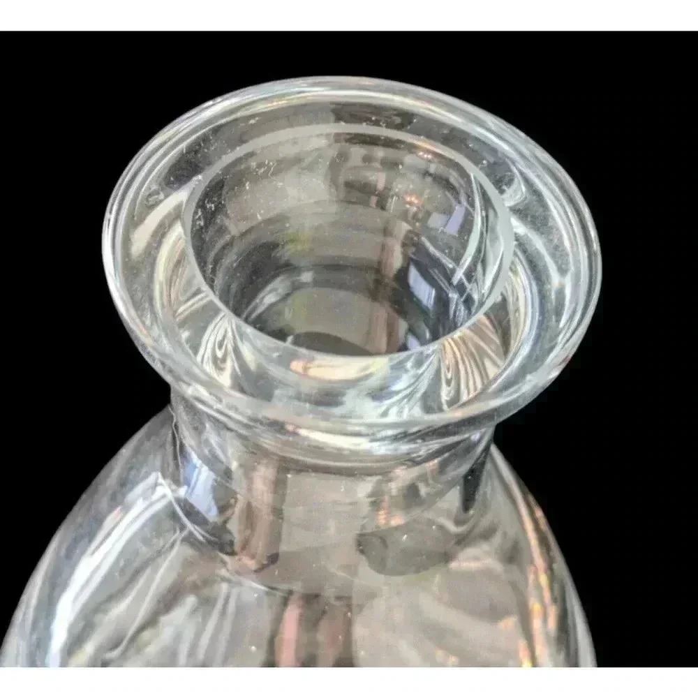 Rosenthal Crystal Decanter with Stopper Wine Liquor Art Deco MCM Mid Century